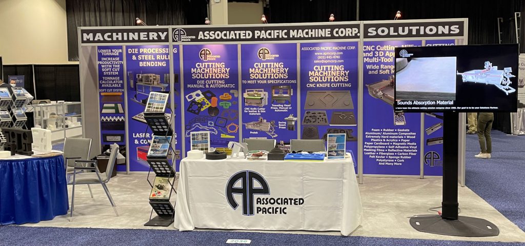 Look for the Associated Pacific Machine Corporation booth at trade shows.